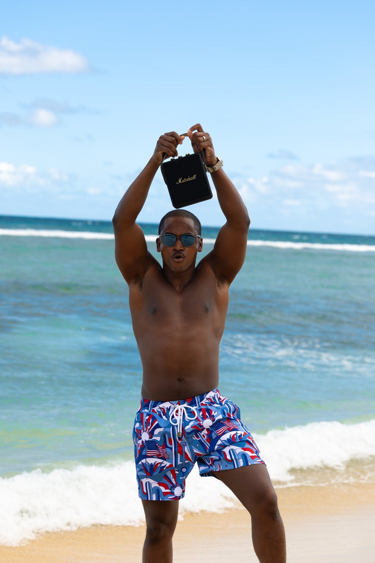 The Americana Limited Edition Swim Trunks
