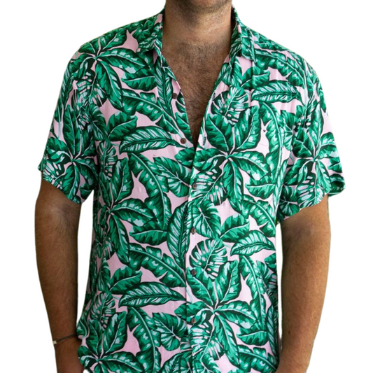 The Fronds With Benefits Short Sleeve Shirt
