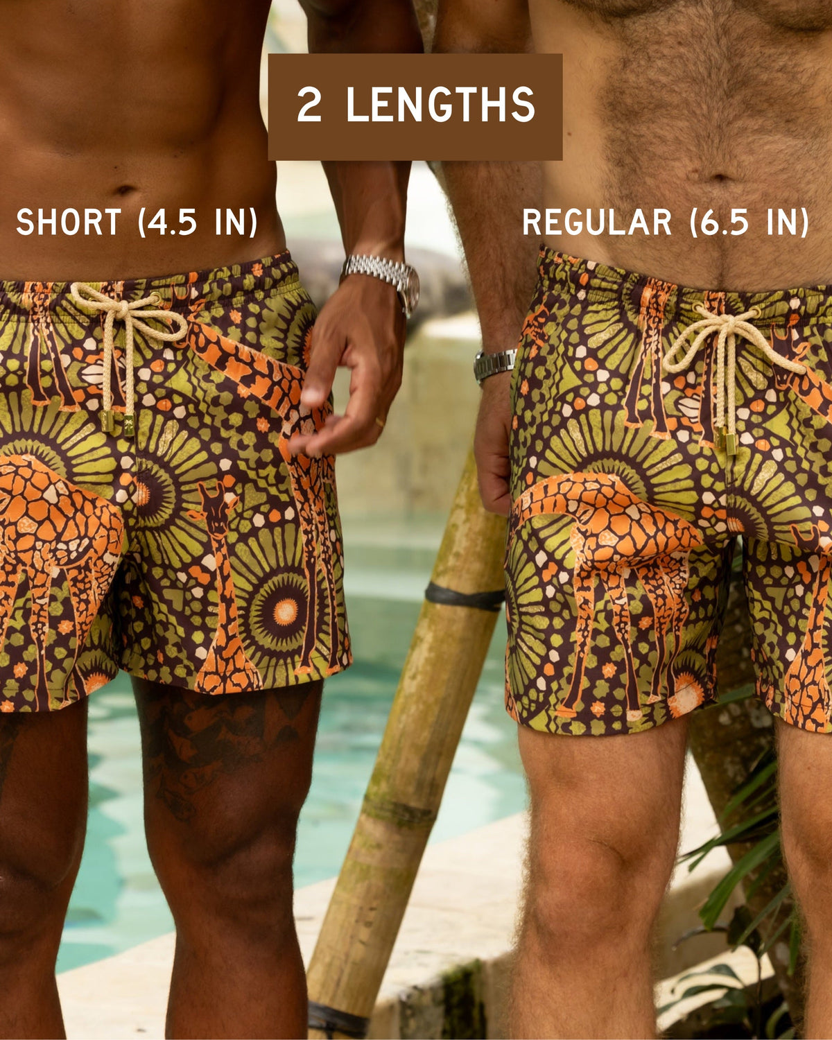 The Africa Swim Trunks