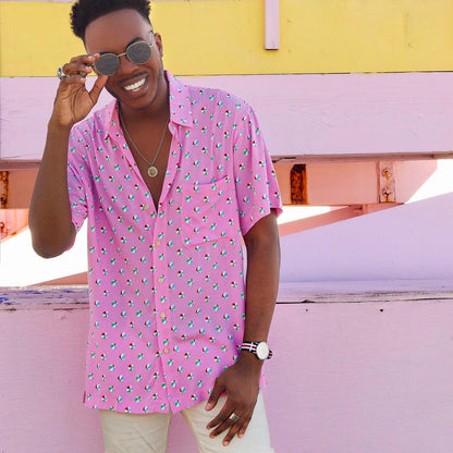 The Beach Baller Short Sleeve Shirt