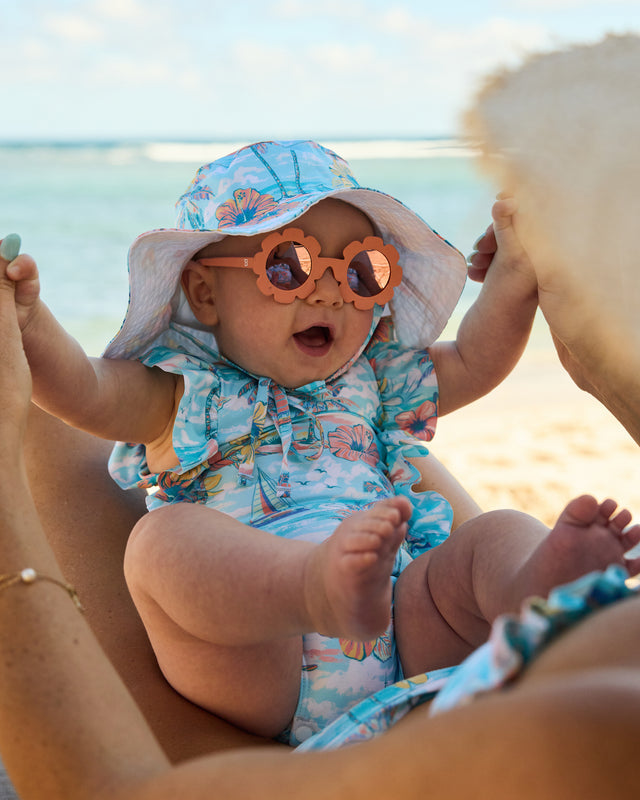 The BVIs Kids Bucket Hat UPF 50+