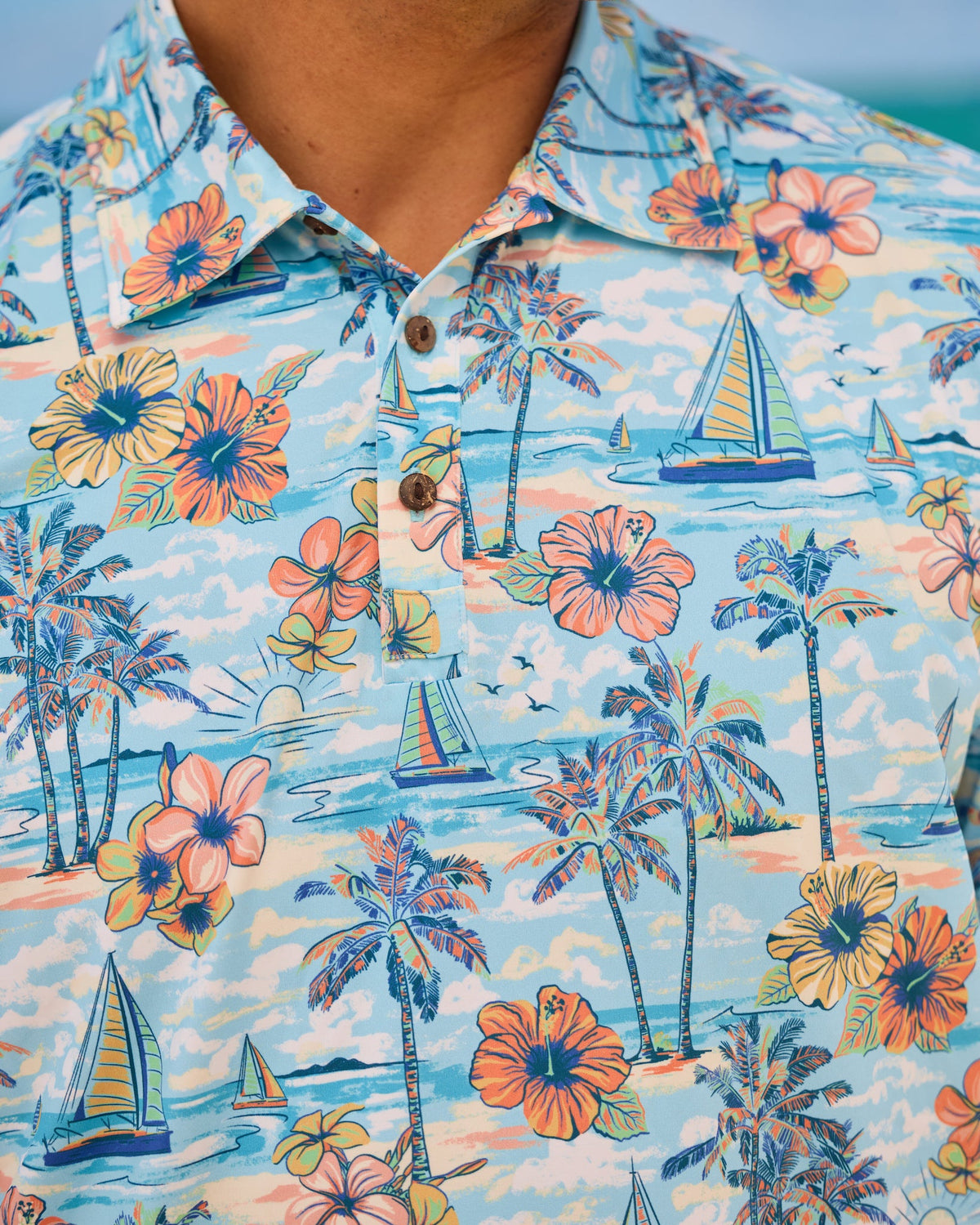 The Ocean Course Golf Shirt