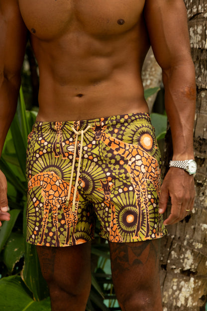 The Africa Swim Trunks