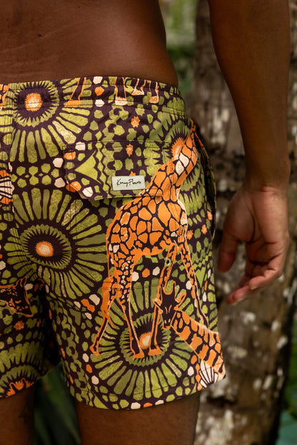 The Africa Swim Trunks