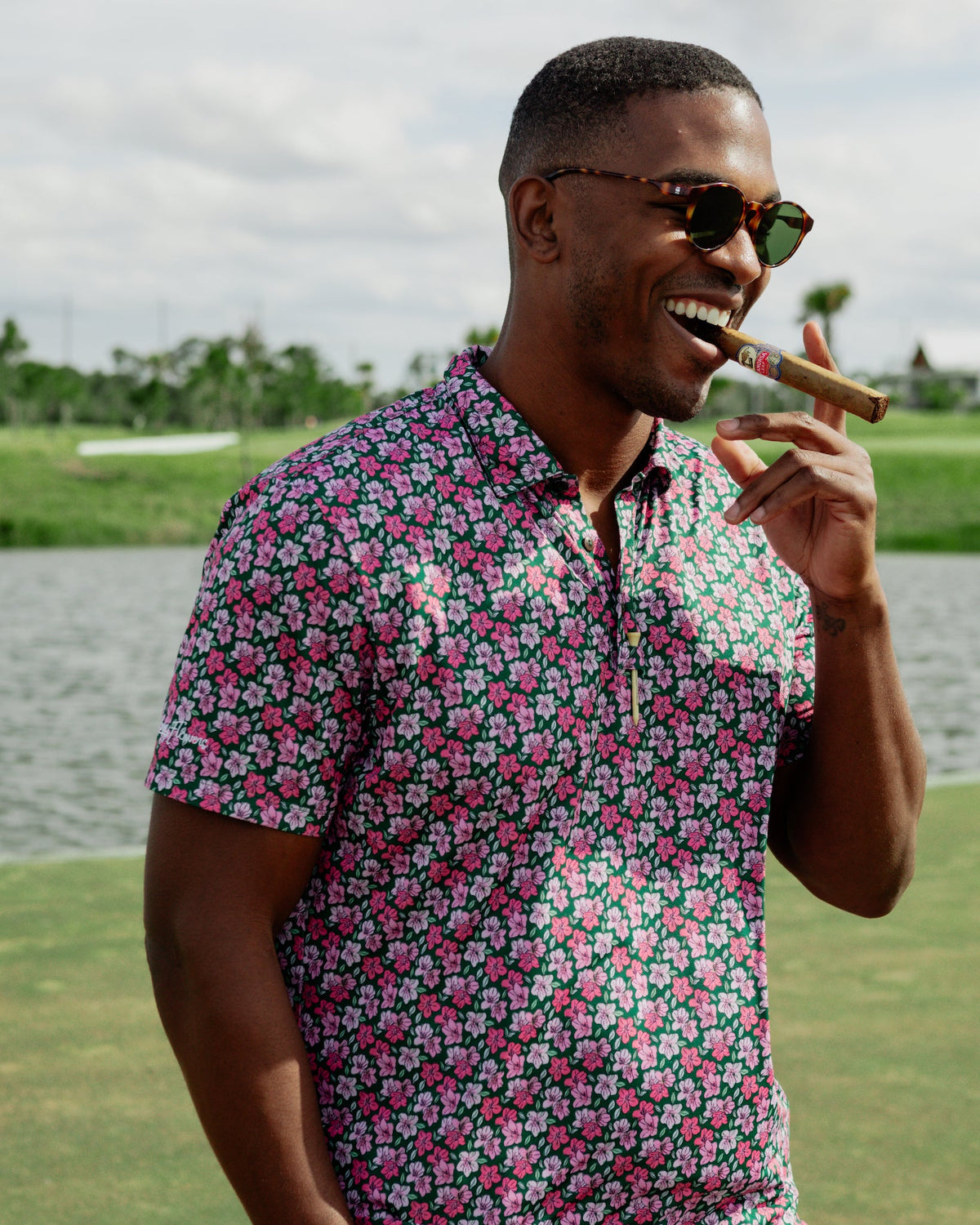 The Azaleas Golf Shirt