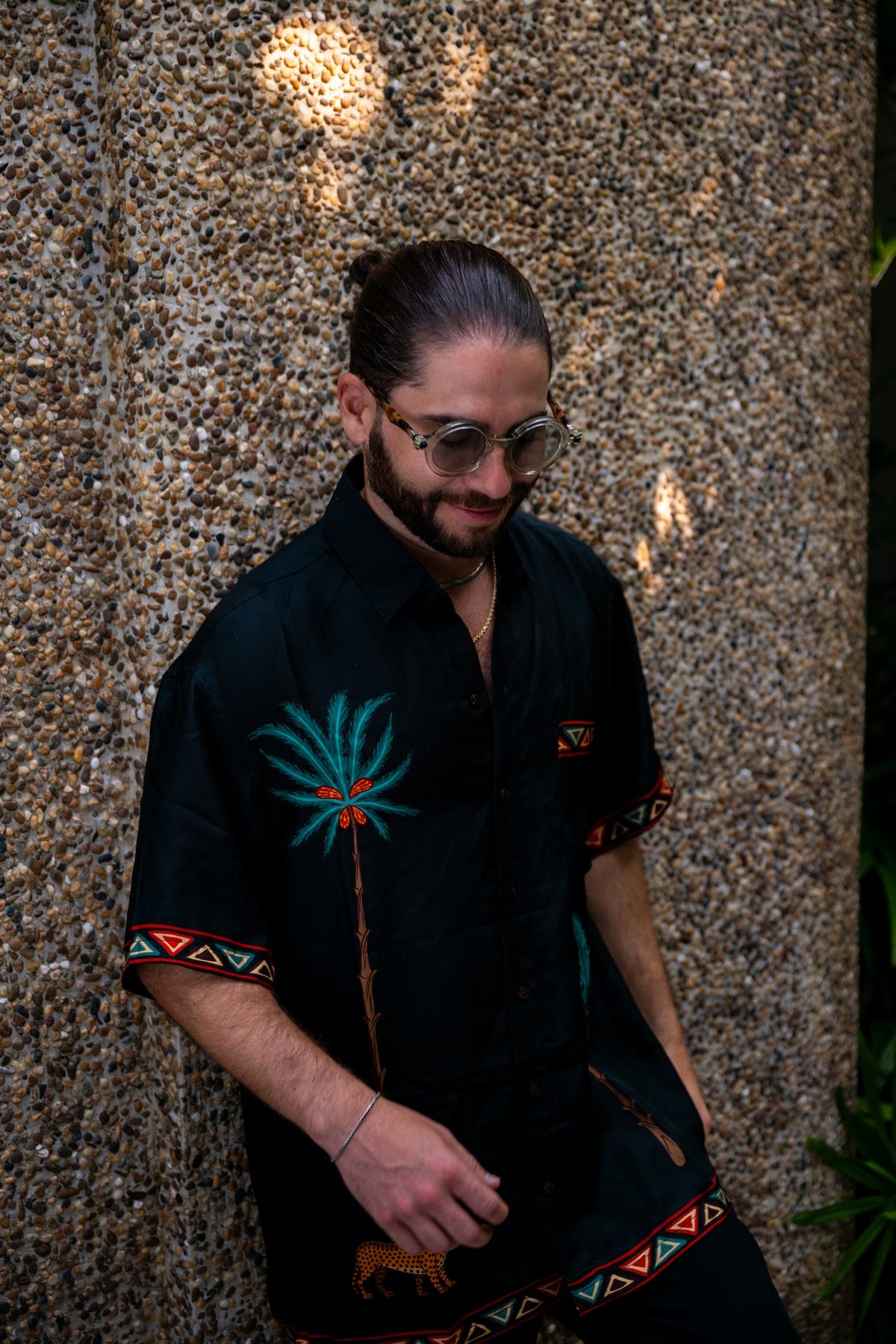 The Sundowner Short Sleeve Silk Shirt