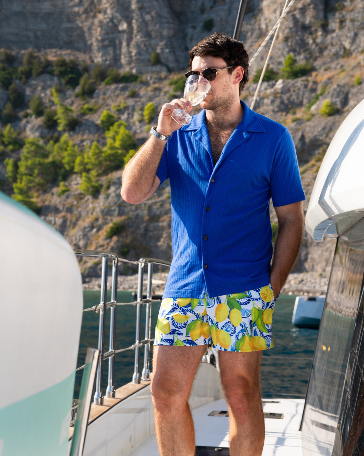 The Bossitano Swim Trunks