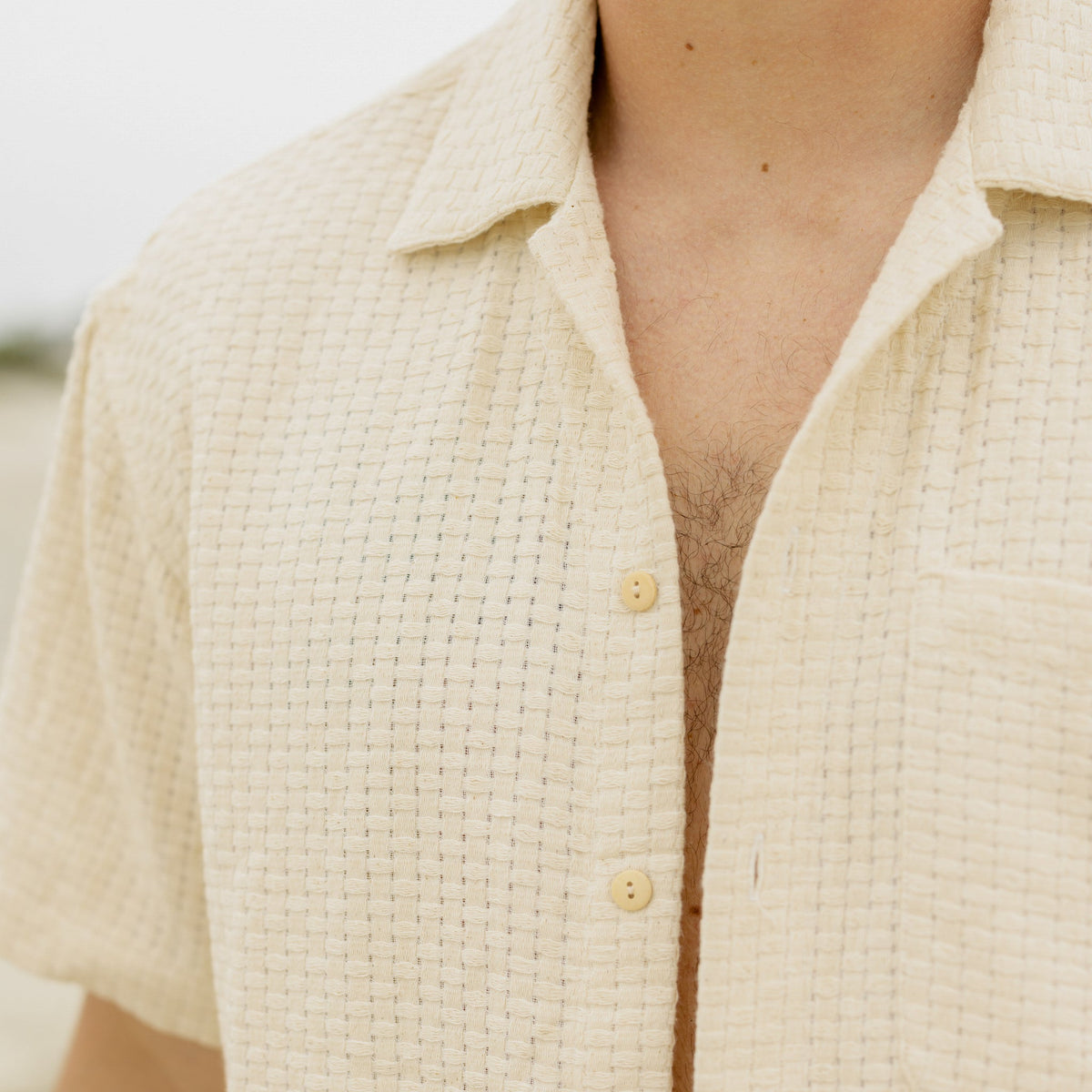 The Thatch Me If You Can Camp Collar Short Sleeve Shirt