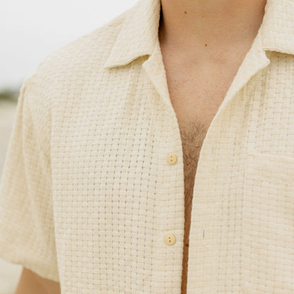 The Thatch Me If You Can Camp Collar Short Sleeve Shirt