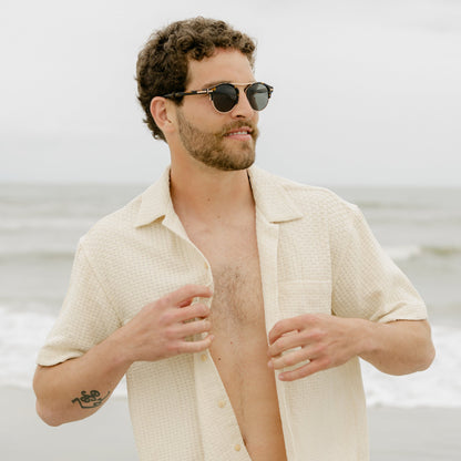 The Thatch Me If You Can Camp Collar Short Sleeve Shirt