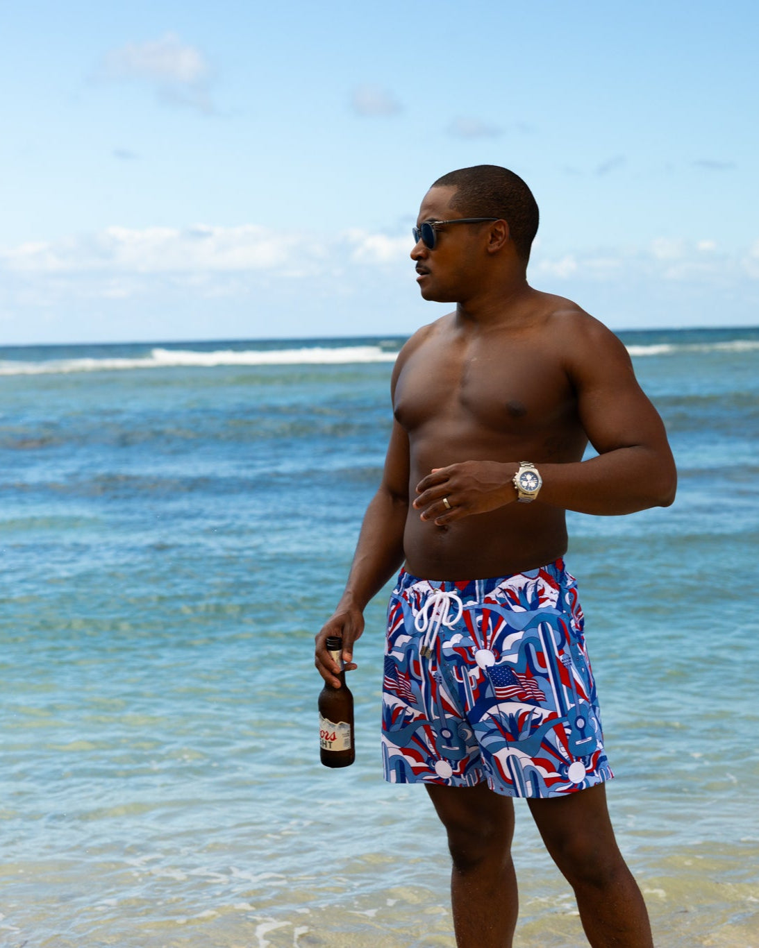 The Americana Limited Edition Swim Trunks